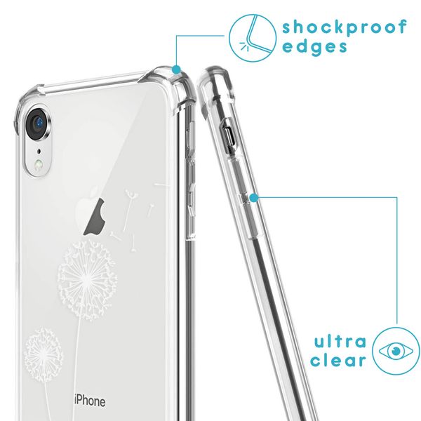 imoshion Design Hülle mit Band Apple iPhone Xr - Dandelion