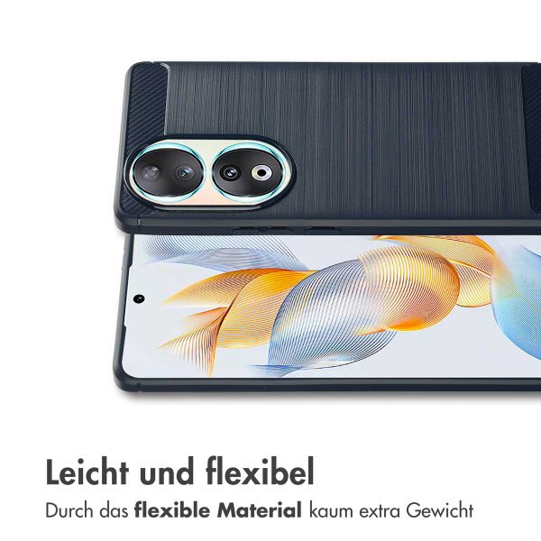 imoshion Brushed Back Cover Honor 90 - Dunkelblau