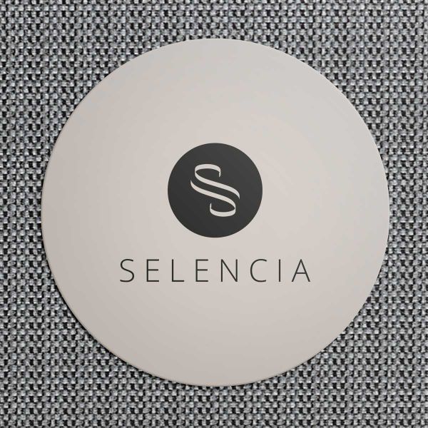 Selencia Cover mit gewebter Oberfläche Apple MacBook Pro 14 Zoll (2021 / 2023 M3 chip / 2024 M4 chip / 2025 M5 chip) - Grau