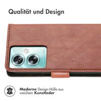 imoshion Luxuriöse Klapphülle OnePlus Nord N30 SE - Braun