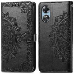 imoshion Mandala Klapphülle Oppo A17 - Schwarz