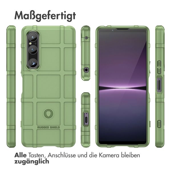 imoshion Rugged Shield Backcover Sony Xperia 1 V - Dunkelgrün