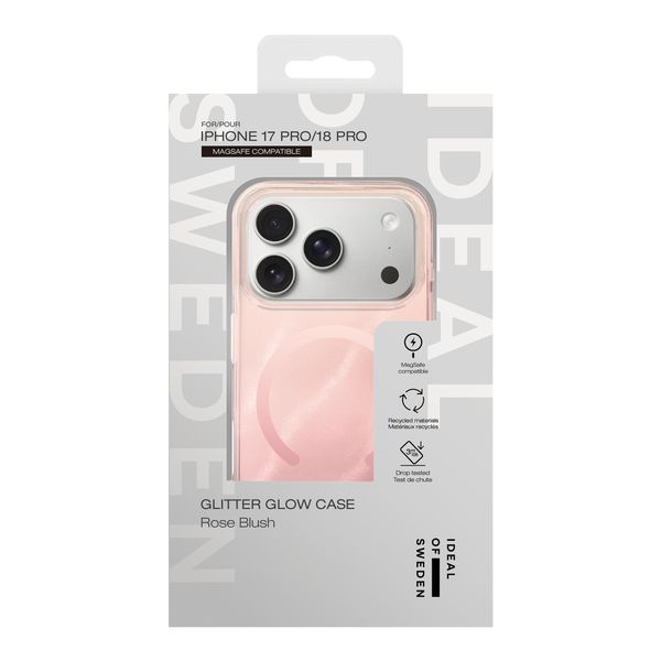 iDeal of Sweden Clear Case MagSafe Apple iPhone 18 Pro / 17 Pro - Rose Blush