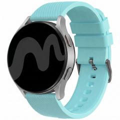 imoshion Flexibles Silikonarmband -   Universelle 22 mm Anschluss - Hellblau