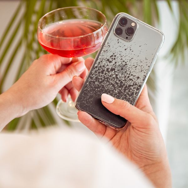 imoshion Design Hülle Samsung Galaxy S9 - Spritzer - Schwarz