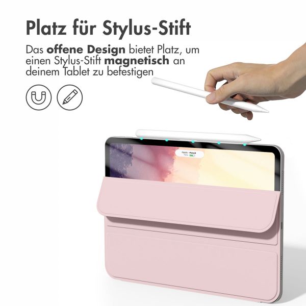 imoshion Magnetic Klapphülle für das iPad Pro 12.9 (2020/2021/2022) - Rosa