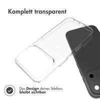 Accezz Clear TPU Backcover Apple iPhone 17 Pro - Transparent