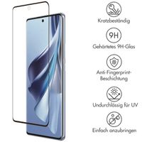 Accezz Full Cover Screen Protector aus gehärtetem Glas für das Oppo Reno 10 / 10 Pro - Transparent