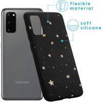 imoshion Design Hülle für das Samsung Galaxy S20 - Sterne / Schwarz