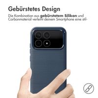 imoshion Brushed Back Cover Xiaomi Poco F8 Pro - Dunkelblau
