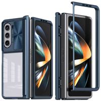 imoshion Back Cover mit Kameraschieber für das Samsung Galaxy Z Fold 5 - Dunkelblau