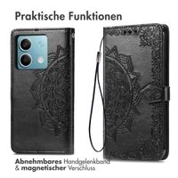 imoshion Mandala Klapphülle Xiaomi Redmi Note 13 (5G) - Schwarz