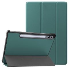 imoshion Trifold Klapphülle Samsung Galaxy Tab S10 Ultra / Tab S9 Ultra - Dunkelgrün