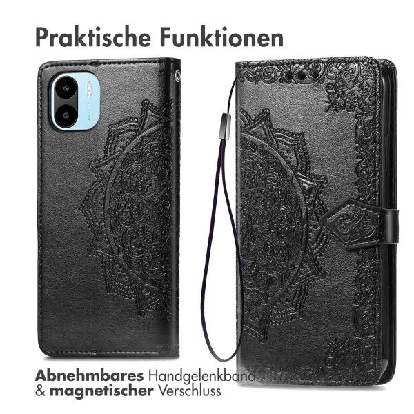 imoshion Mandala Klapphülle Xiaomi Redmi A1 / A2 - Schwarz