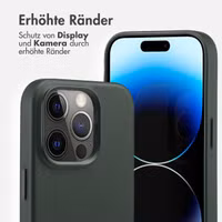 Accezz MagSafe Leather Backcover Apple iPhone 14 Pro - Cedar Green