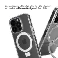 Accezz Ring Stand Backcover mit MagSafe für das Apple iPhone 14 Pro - Transparent