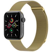 imoshion Magnetisches Milanaise Armband für das  Apple Watch Series 1 - 11 / SE / Ultra (44/45/46/49 mm) - Größe M - Gold