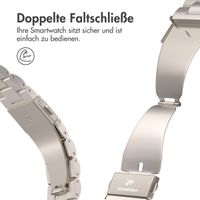 imoshion Edelstahlarmband für Apple Watch | 44/45/46/49 mm - Starlight
