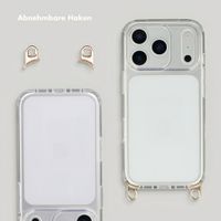 Selencia Backcover mit abnehmbaren Haken Apple iPhone 18 Pro Max / 17 Pro Max - Transparent