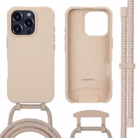 imoshion Color Backcover mit abtrennbarem Band MagSafe für das Apple iPhone 16 Pro Max - Nude