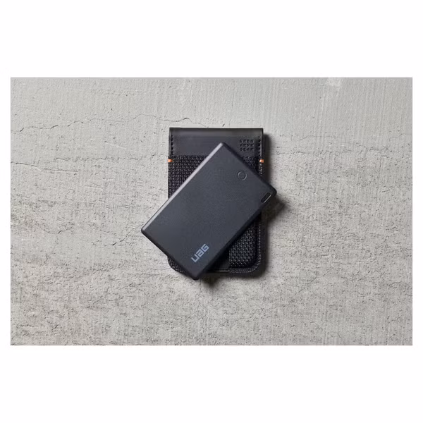 UAG Metropolis Wallet mit Tracker - Geeignet für Apple - Kevlar Black