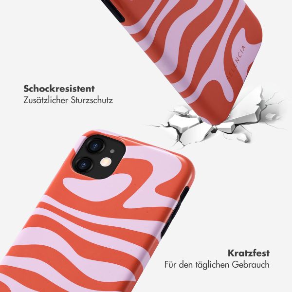 Selencia Vivid Back Cover Apple iPhone 11 - Dream Swirl Pink