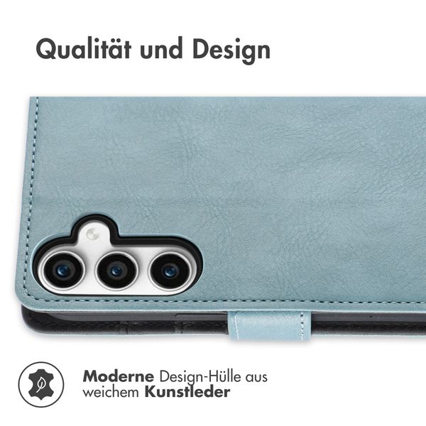 imoshion Luxuriöse Klapphülle Samsung Galaxy S23 FE - Hellblau