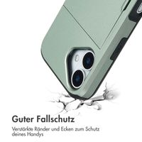 imoshion Backcover mit Kartenfach Apple iPhone 17 - Grün