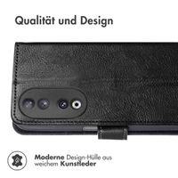 imoshion Luxuriöse Klapphülle für das Honor 90 - Schwarz