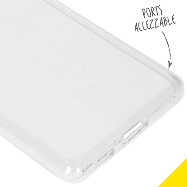 Accezz Clear TPU Backcover Samsung Galaxy S21 Ultra - Transparent