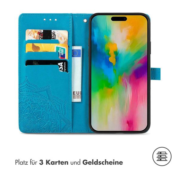 imoshion Mandala Klapphülle Apple iPhone 17 - Türkis