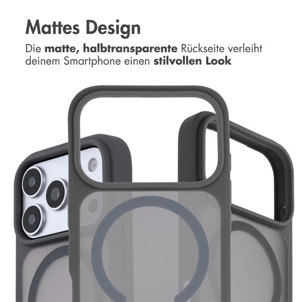 imoshion Color Guard Back Cover mit MagSafe Apple iPhone 18 Pro Max / 17 Pro Max - Grau