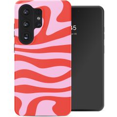 Selencia Vivid Back Cover Samsung Galaxy S26 Ultra - Dream Swirl Pink