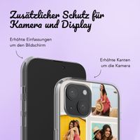 Personalisierte Hülle mit Filmrolle N°3 iPhone 14 - Transparent