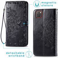 imoshion Mandala Klapphülle Huawei Y5p - Schwarz