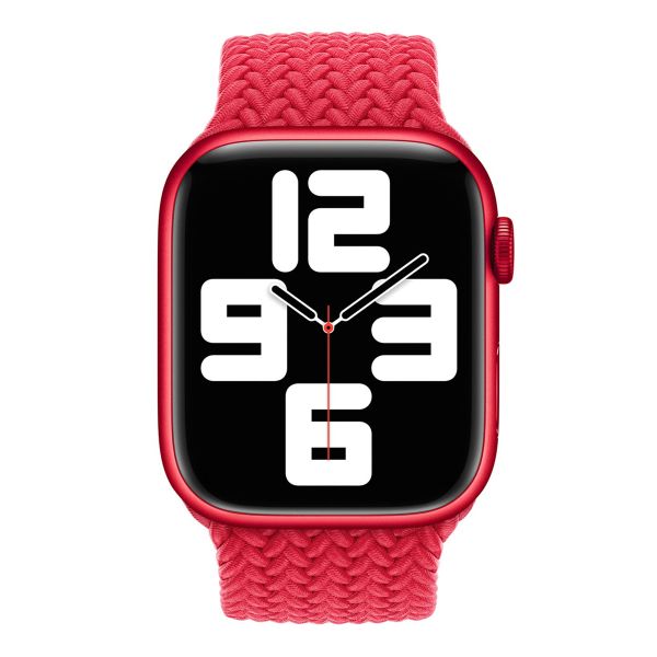 Apple Geflochtenes Solo Loop für die Apple Watch | 44/45/46/49 mm - Größe 3 - (PRODUCT)RED