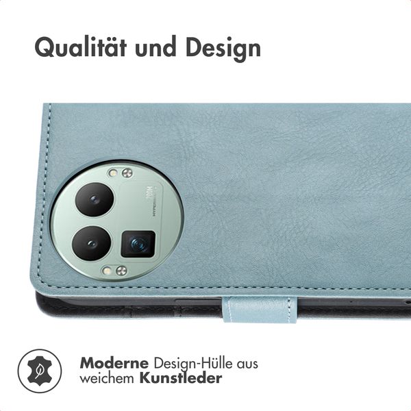 imoshion Luxuriöse Klapphülle Realme GT 8 Pro - Hellblau
