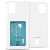 imoshion Soft Case Back Cover mit Kartenfach Galaxy A71 -Transparent