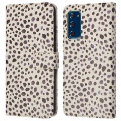 imoshion Design Klapphülle Samsung Galaxy S20 FE - Black And White Dots
