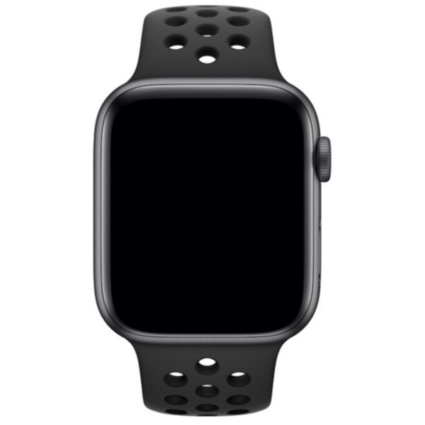 Apple Nike Sport Band für Apple Watch Series 1-10 / SE / Ultra (2) - 42/44/45/46/49 mm - Anthracite / Black