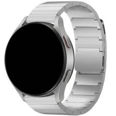 Selencia Edelstahl Magnetarmband -   Universelle 20 mm Anschluss - Silber