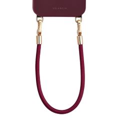 Selencia Universal Armband mit 2 Haken - Bold Burgundy