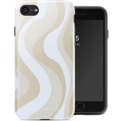 Selencia Vivid Back Cover Apple iPhone SE (2022 / 2020) / 8 / 7 - Desert Waves Beige