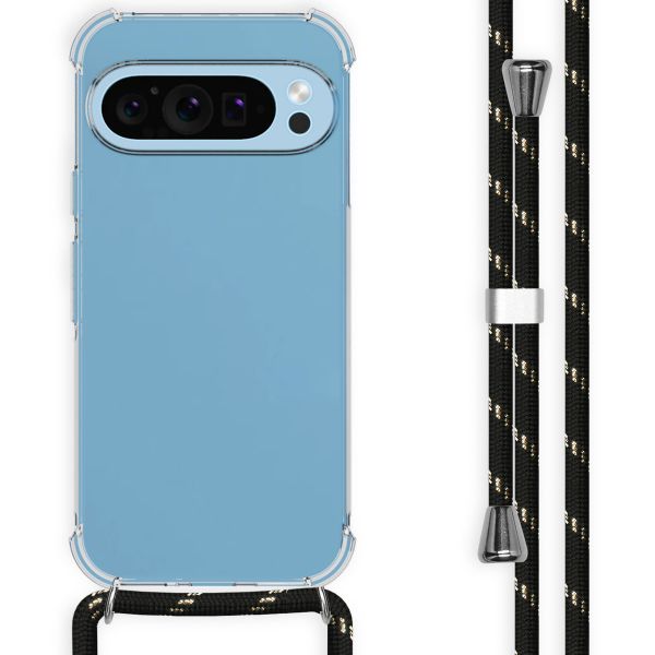 imoshion Backcover mit Band Google Pixel 9 / 9 Pro - Zwart / Goud