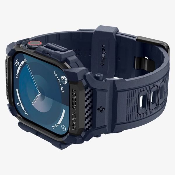 Spigen Rugged Armor™ Pro Case für Apple Watch Series 10 / 11 - 46 mm - Navy Blue