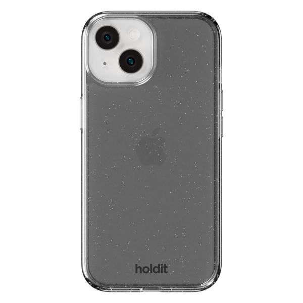 Holdit Glitzer Case für das iPhone 13 / 14 / 15 - Black