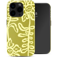 Selencia Vivid Back Cover Apple iPhone 15 Pro - Chalky Bloom