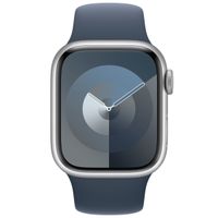 Apple Sport Armband für das  Apple Watch Series 1 t/m 9 / SE (38/40/41 mm) | Series 10 / 11 (42 mm) - Größe M/L - Storm Blue