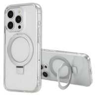 Accezz Ring Stand Backcover mit MagSafe für das iPhone 15 Pro - Transparent