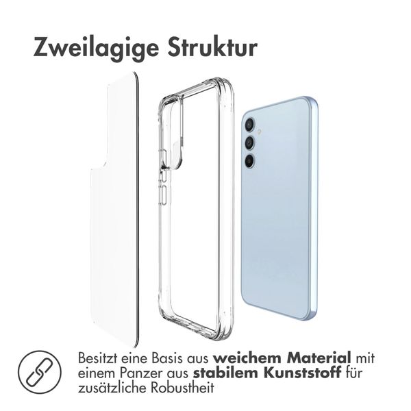 imoshion Rugged Air Case Samsung Galaxy A34 (5G) - Transparent